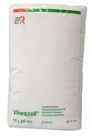 Apteczki i materiały opatrunkowe - L&R - Opatrunek wysokochłonny, Vliwazell 15x25, 25szt. - miniaturka - grafika 1