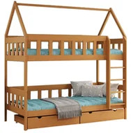 Łóżka dla dzieci i młodzieży - Elior Domek dla dzieci Gigi 4X - miniaturka - grafika 1