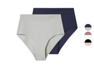 Majtki damskie - esmara® Majtki modelujące damskie, cięte laserowo, 2 pary - miniaturka - grafika 1