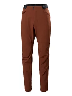 Helly Hansen Spodnie softshellowe "Rask Light" w kolorze brązowym - Odzież trekkingowa męska - miniaturka - grafika 1