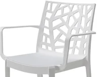 Fotele i krzesła ogrodowe - Garden chair Matrix Armchair white 8003723003534 - miniaturka - grafika 1