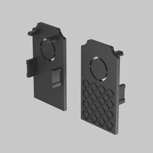 MAYTONI EXILITY zaślepka czarna do szyny magnetycznej wpuszczanej 26mm - Akcesoria do oświetlenia - miniaturka - grafika 1