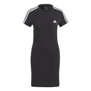 Sukienki - adidas W 3s Fit T Dr Sukienka damska - grafika 1