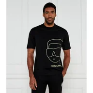 Koszulki męskie - Karl Lagerfeld T-shirt Regular Fit - miniaturka - grafika 1