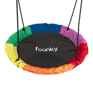 Place zabaw - Huśtawka Ogrodowa Bocianie Gniazdo Dla Dziecka Do 150Kg Duża Śr. 100 Cm - miniaturka - grafika 1