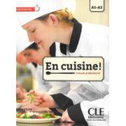 Książki do nauki języka francuskiego - En Cuisine podręcznik A1-A2 +CD - Cholvy Jerome - miniaturka - grafika 1