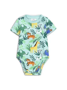 Coccodrillo Body dziecięce WC5112204TBN Zielony - Body dla niemowląt - miniaturka - grafika 1