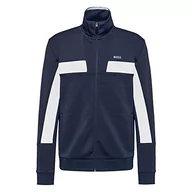 Bluzy męskie - BOSS Bluza męska, Dark Blue402., XXL - miniaturka - grafika 1