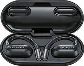 Słuchawki - AWEI OWS T93 czarne - miniaturka - grafika 1