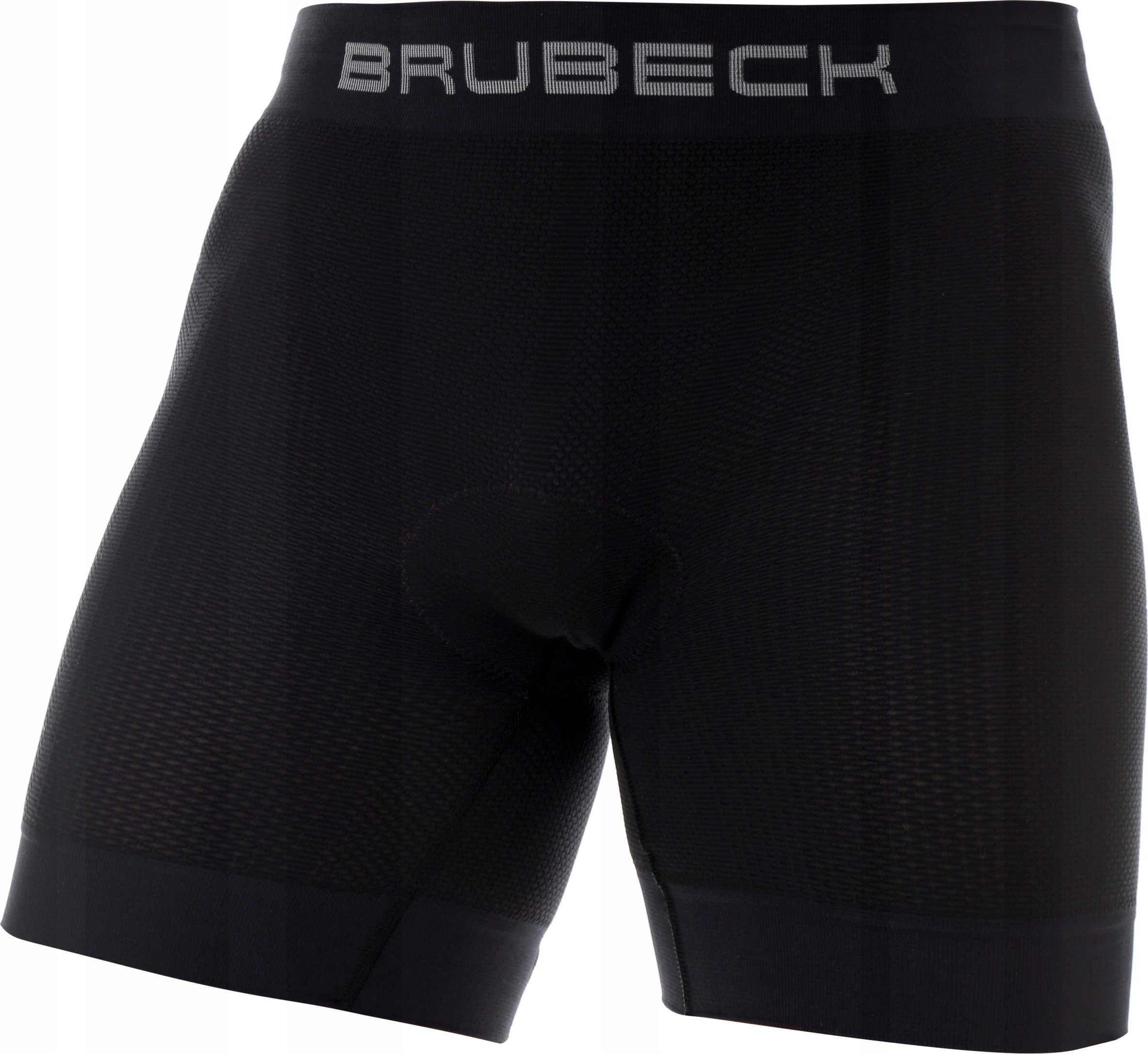 Brubeck BX11420 Bokserki męskie z wkładką rowerową czarny S