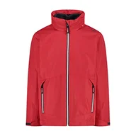 Kurtki i płaszcze dla chłopców - CMP - Kid Jacket Fix Hood Detachble Inn.Jacket, Boy, Ferrari, 140 - miniaturka - grafika 1