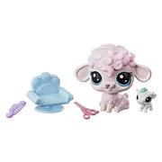 Figurki dla dzieci - Hasbro Littlest Pet Shop Para zwierzaków Owca - miniaturka - grafika 1