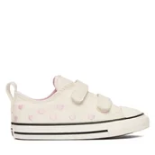 Buty dla dziewczynek - Trampki Converse Chuck Taylor All Star Easy-On A19067C Biały - miniaturka - grafika 1