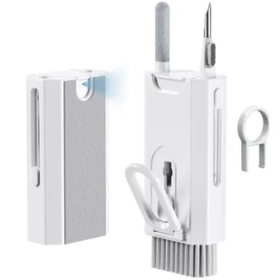 Czyścik wielofunkcyjny Zestaw do czyszczenia ekranu klawiatury słuchawek Alogy Cleaner Set 8w1 do telefonów tabletów laptopów komputerów Biały - Części i akcesoria do laptopów - miniaturka - grafika 11