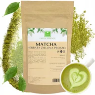 Herbata - MATCHA HERBATA zielona 100g codzienna sproszkowana w proszku keto do latte - miniaturka - grafika 1