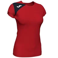 Koszulki i topy damskie - Joma Spike II damska koszulka, dziewczynka, czerwono-czarna, 2XS - miniaturka - grafika 1