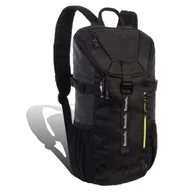 Plecaki - Bench czarny plecak nylonowy plecak trekkingowy z paskiem na klatkę piersiową plecak turystyczny uni 30x45x15 D2ORI306S - miniaturka - grafika 1