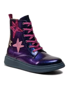 Agatha Ruiz de la Prada Kozaki 221960-A S Granatowy - Buty dla dziewczynek - miniaturka - grafika 1