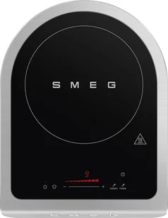 Płyta elektryczna Przenośna płyta indukcyjna SMEG PIC01EGMEU szmaragdowy mat z termosondą linia COLLEZIONE - Płyty elektryczne - miniaturka - grafika 1