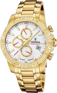 Zegarek Zegarek Festina F20705-1 Timeless Chronograph - Zegarki męskie - miniaturka - grafika 1