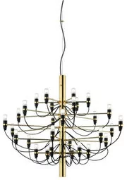 Flos - 2097/30 LED Lampa Wisząca w Kolorze Mosiądzu Flos - Lampy sufitowe - miniaturka - grafika 1
