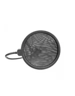 Mikrofony komputerowe - digitus Mikrofon pojemnościowy metalowy, ramię z gwintem 3/8 cala, pop filtr, z kablem USB 1,5m, Czarny - miniaturka - grafika 1