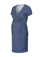 Sukienki ciążowe - Esprit Maternity Dress Nursing Short Sleeve Allover Print Sukienka, Przydymiony niebieski-404, 36 Kobiety, Dym Niebieski - 404, 34 - miniaturka - grafika 1