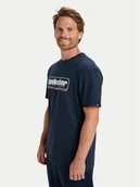 Koszulki męskie - Quiksilver T-Shirt EQYZT08179 Granatowy Regular Fit - miniaturka - grafika 1