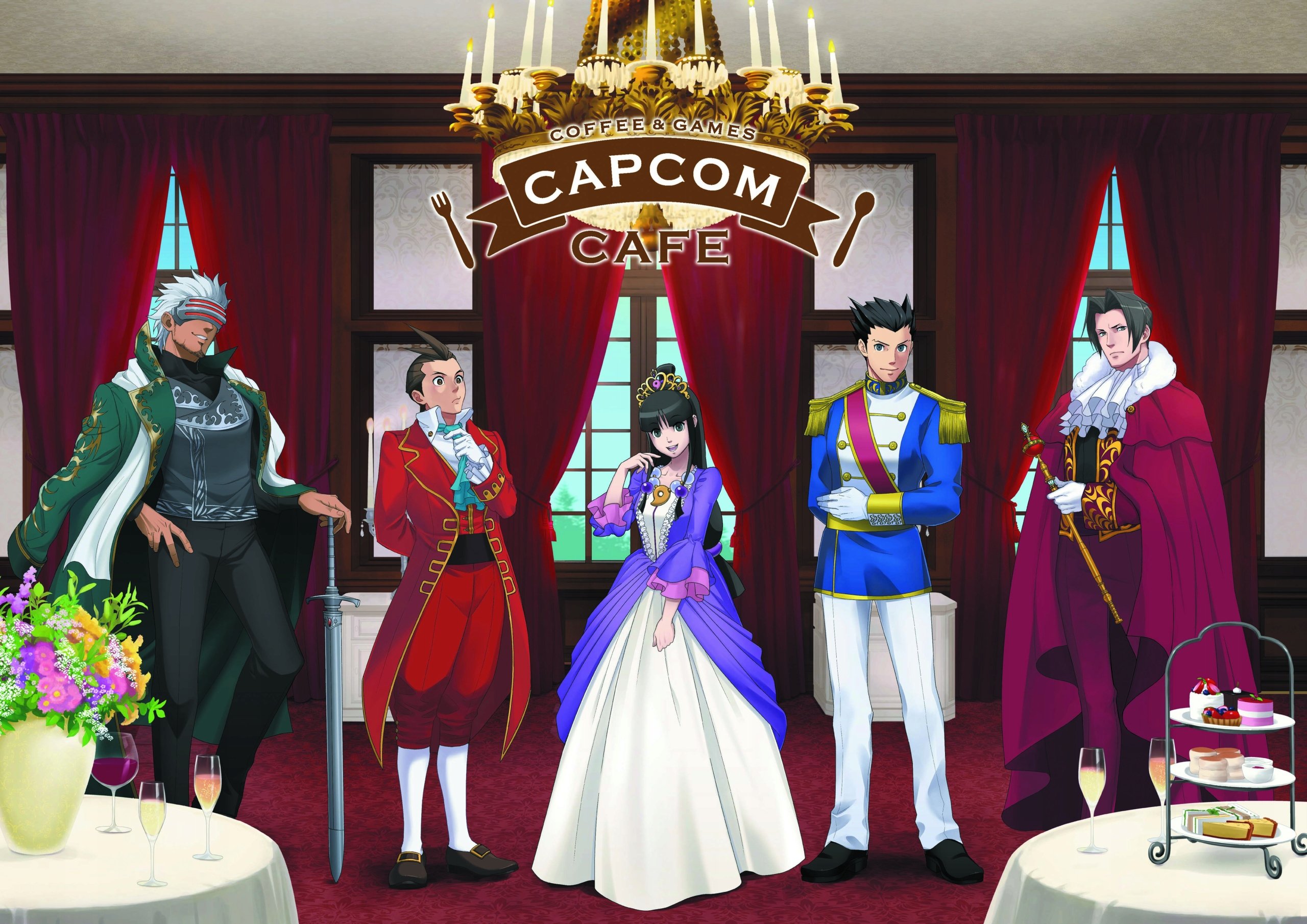 Plakat A1 gra anime Ace Attorney