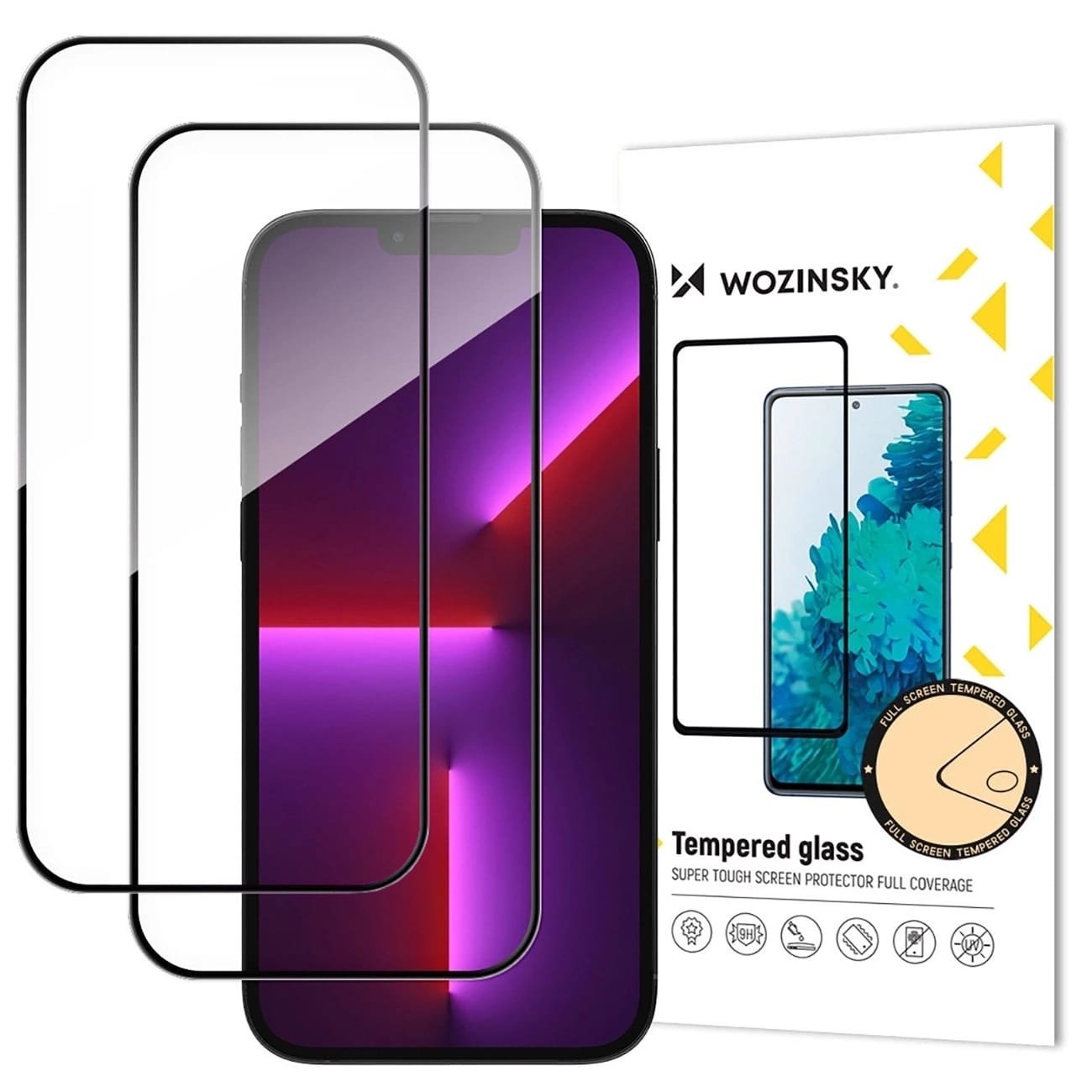 Szkło hartowane na iPhone 17 Pro Full Glue Tempered Glass - 2 szt.