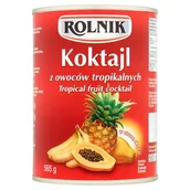 Mieszanki warzywne, sałatki - Rolnik Koktajl z owoców tropikalnych 580 ml - miniaturka - grafika 1
