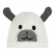 Czapki dla dzieci - Czapka Dziecięca Eisbar Grizzly White Grey 89084 100 - miniaturka - grafika 1