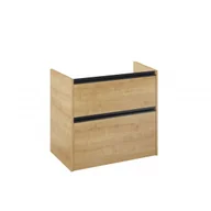 Szafki łazienkowe - ROCA A857898464 Szafka GAP PRO do kompletacji z blatem 80 cm Jasny Dąb - miniaturka - grafika 1