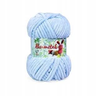 Włóczka Aksamitek Opus Kolor Niebieski 09 - Pasmanteria - miniaturka - grafika 1