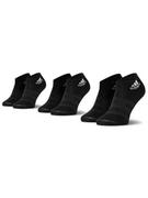 Skarpetki męskie - Adidas Zestaw 3 par niskich skarpet unisex Light Ank 3Pp DZ9436 Czarny - miniaturka - grafika 1