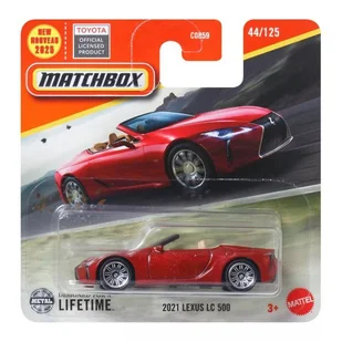 Matchbox: model Lexus LC 500 2021 - Samochody i pojazdy dla dzieci - miniaturka - grafika 1