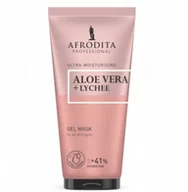 Maseczki do twarzy - Afrodita ALOE VERA + LYCHEE Ultranawilżająca żelowa Maska do twarzy 200ml - miniaturka - grafika 1