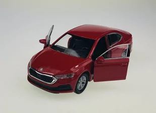 Welly 2019 Skoda Octavia Mk4 Czerwony 1:34 Samochód Nowy Metalowy Model - Samochody i pojazdy dla dzieci - miniaturka - grafika 1