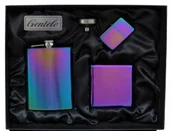 Piersiówki - Zestaw Piersiówka + Zapalniczka + Papierośnica - miniaturka - grafika 1