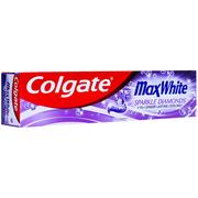 Pasty do zębów - Colgate Palmolive Max White Sparkle Diamonds wybielająca pasta do zębów z fluorem, 100 ml - miniaturka - grafika 1