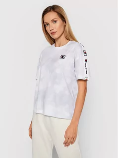 Koszulki i topy damskie - Champion T-Shirt 114761 Biały Custom Fit - grafika 1