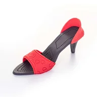 Dodatki do ciast w proszku - Pantofelek Figurka Cukrowa Na Tort (Czarno-Czerwony) - miniaturka - grafika 1