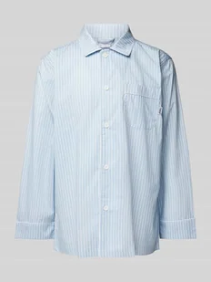 Góra od piżamy z kieszenią na piersi - Piżamy męskie - miniaturka - grafika 1