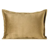 Poszewki na poduszki - Poszewka EUROFIRANY Sofia 50 x 70 cm Miodowy - miniaturka - grafika 1