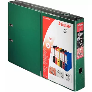 Esselte Segregator Segregatory dźwigniowe 5 szt. zielone 75 mm 4049793007113 - Segregatory - miniaturka - grafika 1
