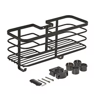 Półki łazienkowe - Czarna półka łazienkowa Origin - Metaltex - miniaturka - grafika 1