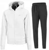 Spodnie sportowe damskie - 4F DAMSKI DRES BAWEĹNA KOMPLET BLUZA SPODNIE / rozm S - miniaturka - grafika 1