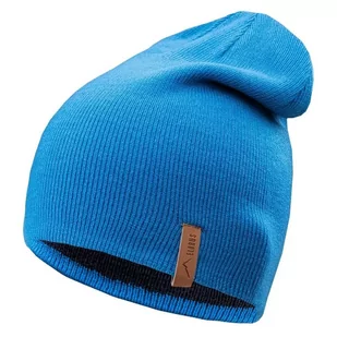 Czapka zimowa ELBRUS dwustronna TREND niebieska - Czapki damskie - miniaturka - grafika 1