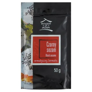 HOUSE OF ASIA CZARNY SEZAM HOUSE OF ASIA 50G - Bakalie - miniaturka - grafika 1