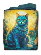 Torebki damskie - Niebieskie kocisko - miniaturka - grafika 1